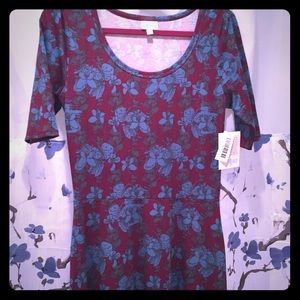 LulaRoe full length Ana dress size medium.  NEW!